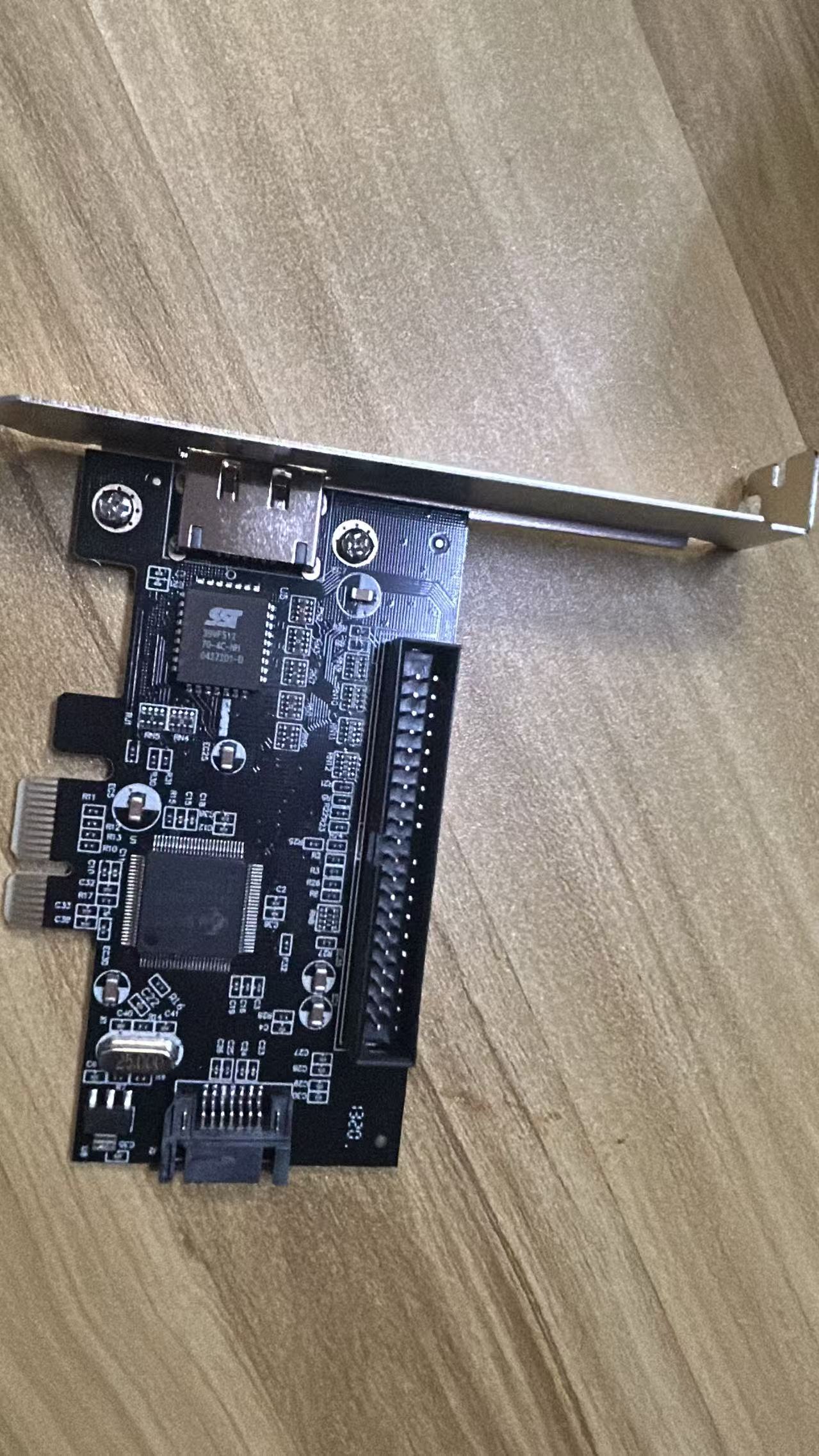 PCIe JMB363 SATA II + eSATA & IDE Controller Card - Supergold Corporation Limited