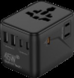 Universal Travel Power Adapter (USB 2A + 3C, 45W) - Supergold Corporation Limited