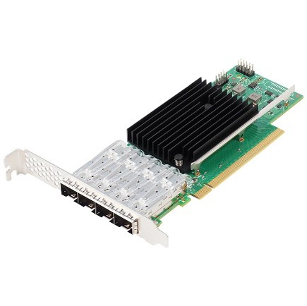 PCIe 4.0 x16, 4-Port SFP28, 25/10/1Gbps Card - Supergold Corporation Limited