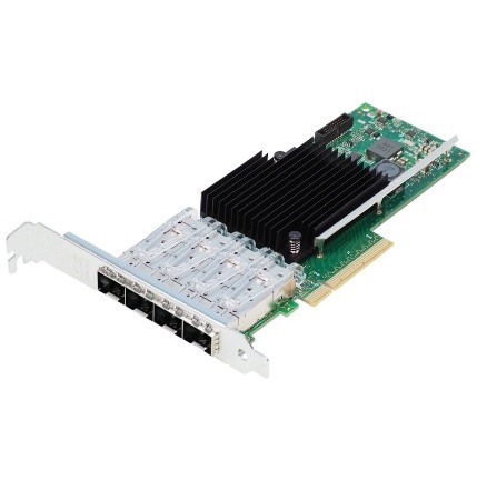 PCIe 3.0 x8 10Gbps Network Adapter Quad port SFP+ Card - Supergold Corporation Limited