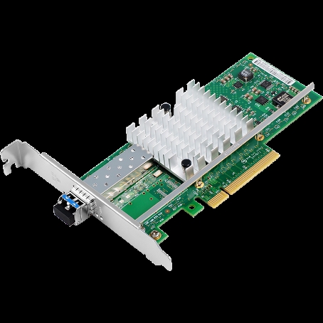 PCIe 2.0 x8 10 Gigabit fiber network interface Card - Supergold Corporation Limited