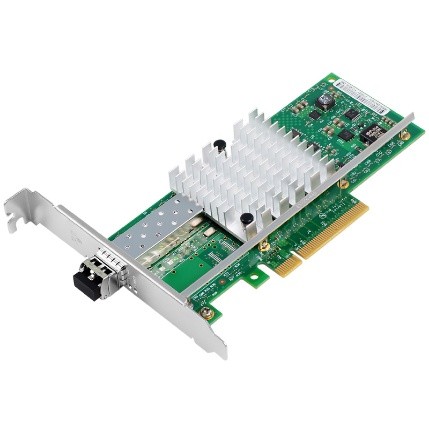 PCIe 2.0 x8 single-port 10Gbps SFP+ SR network Card - Supergold Corporation Limited