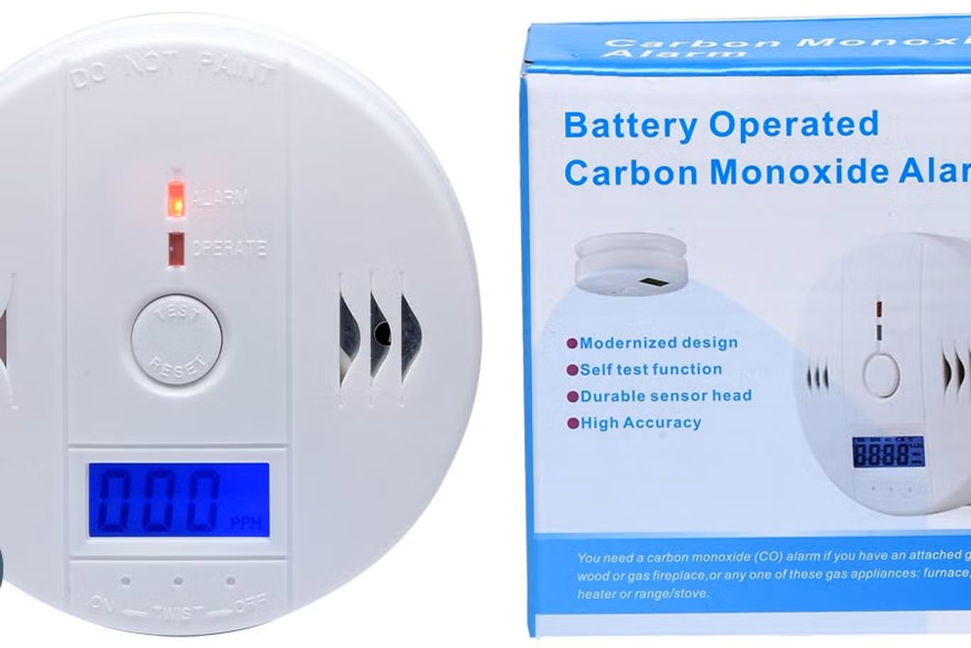 Carbon Monoxide Alarm Detector - Supergold Corporation Limited