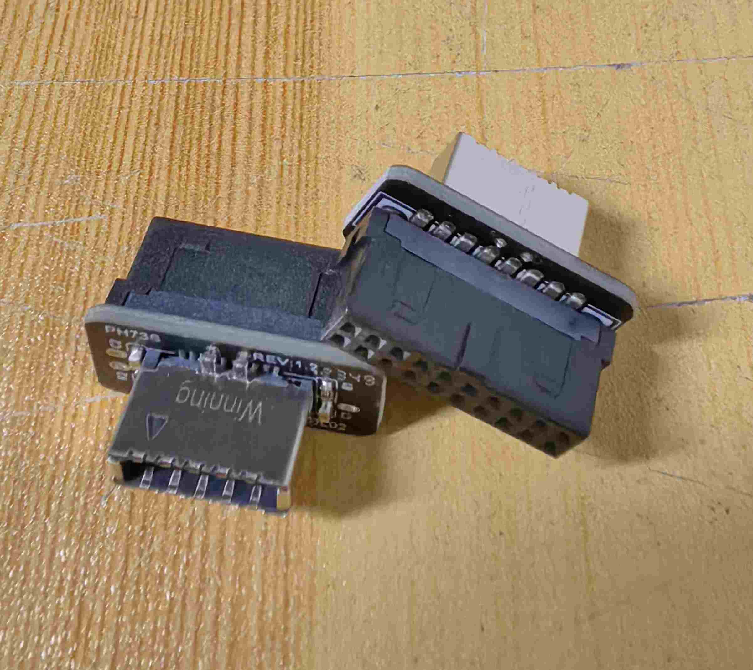 20 Pin Header to Type E Female Adapter - Supergold Corporation Limited