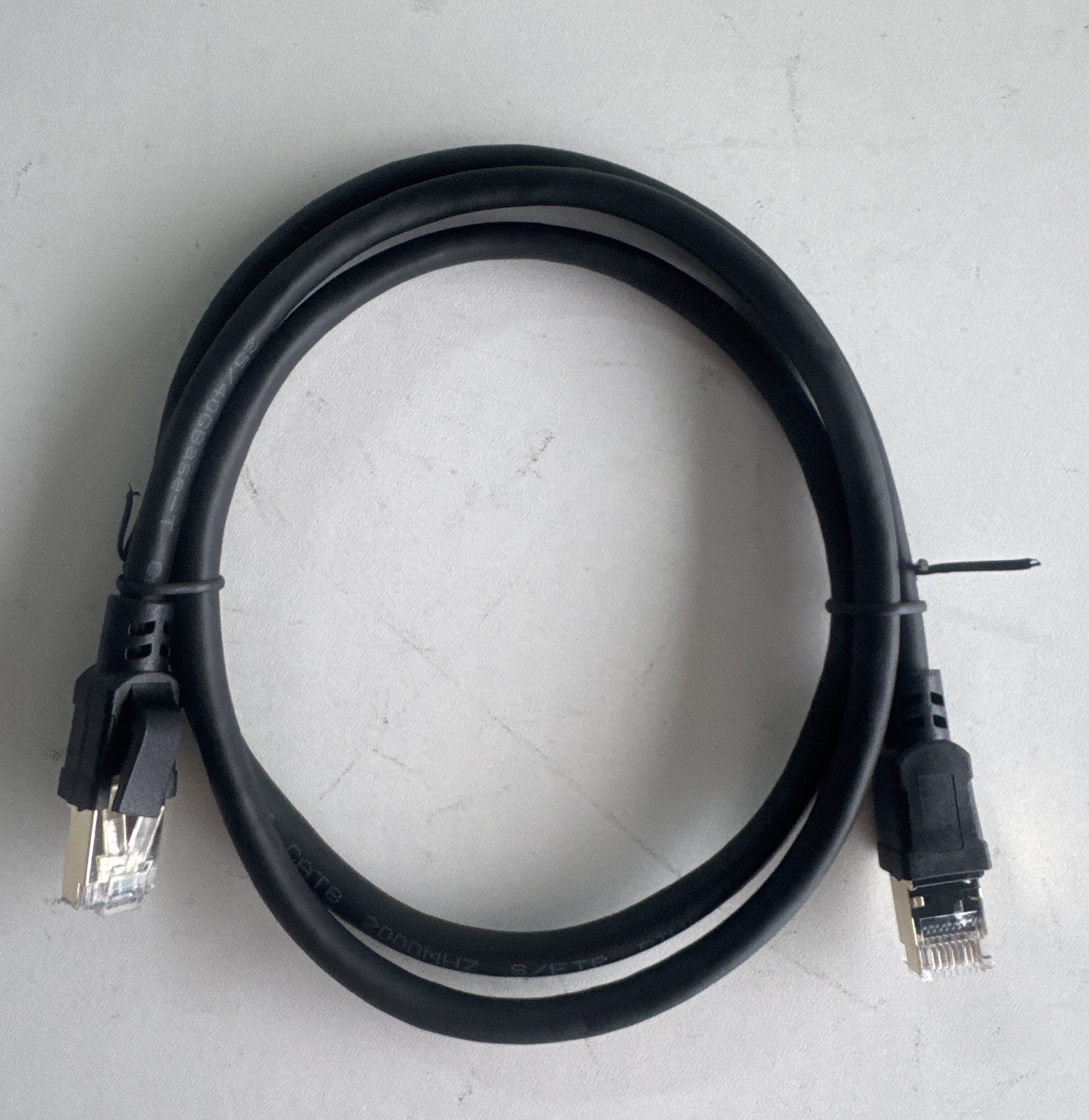 Cat 8 Ethernet 1M Cable 40Gbps 2000MHz - Supergold Corporation Limited