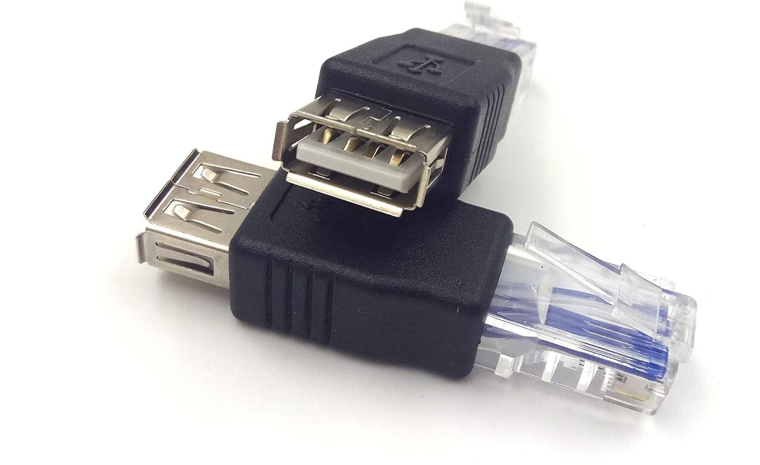 USB2.0 A Female to RJ45 Ethernet Male AF-8P8C Connector - Supergold Corporation Limited