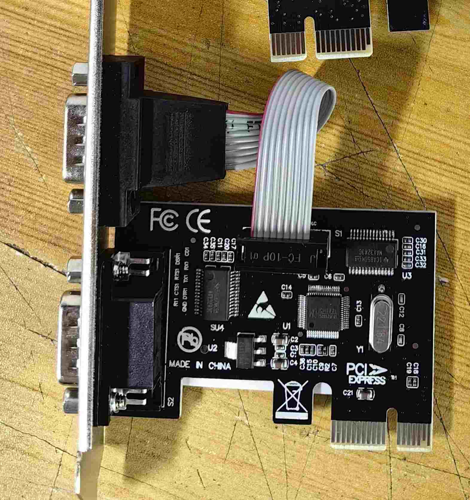 PCIe 2S Port WCH382 Card - Supergold Corporation Limited