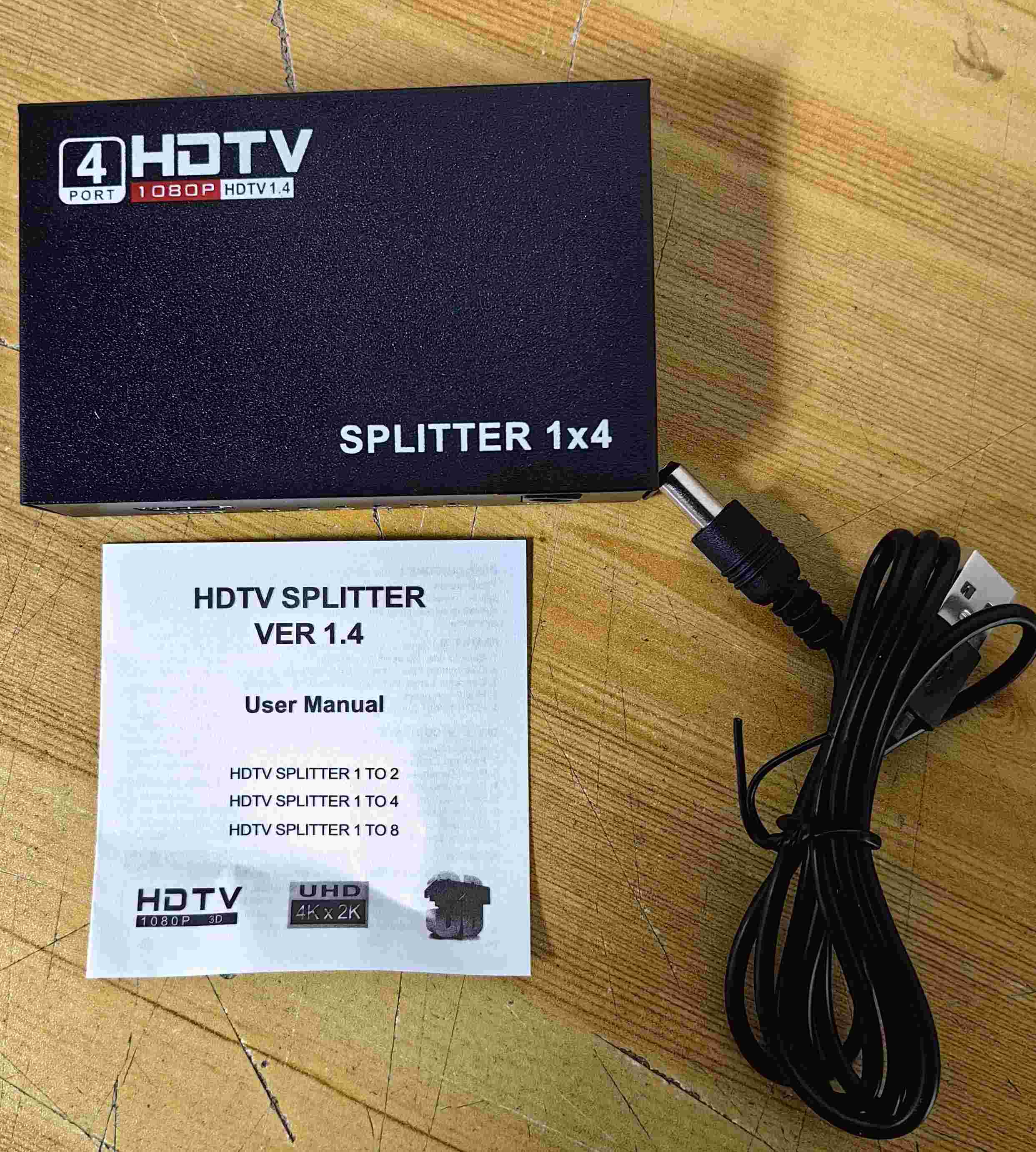 HDTV 4-Port HDMI Splitter - Supergold Corporation Limited