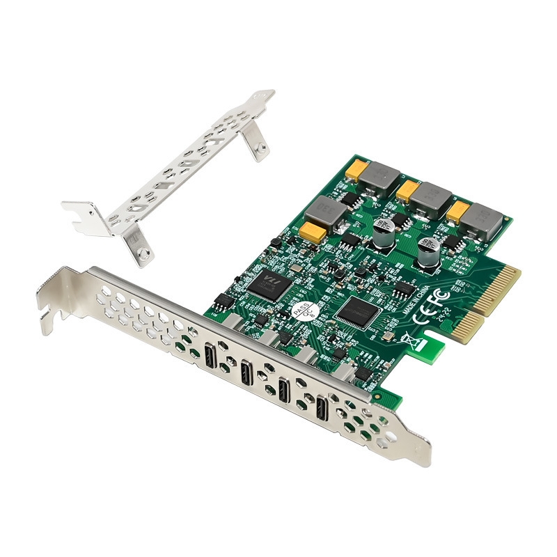 PCIe to USB-C 4 Port 10Gbps Card - Supergold Corporation Limited