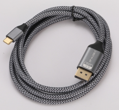 Display Port to USB-C 8K@60Hz Bi-direction 1.8M Cable - Supergold Corporation Limited