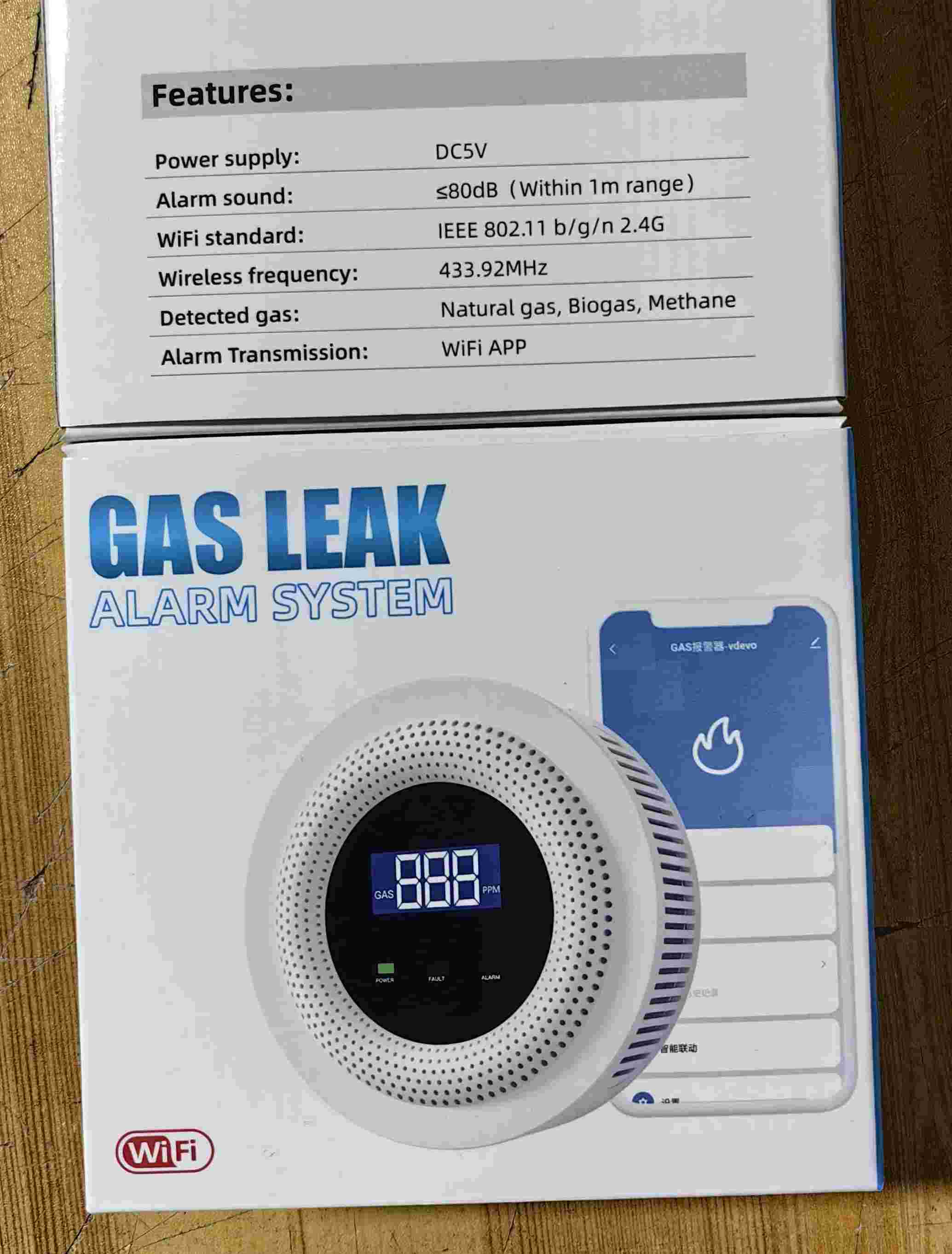 Gas Leak Alarm System - Supergold Corporation Limited