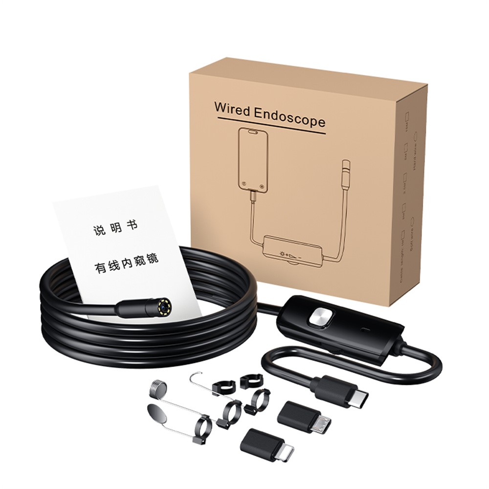 High-definition 1920*1440 USB 1M Cable Endoscope - Supergold Corporation Limited