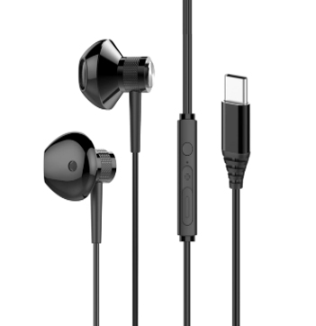 USB-C in-ear Wired Earphone - Supergold Corporation Limited