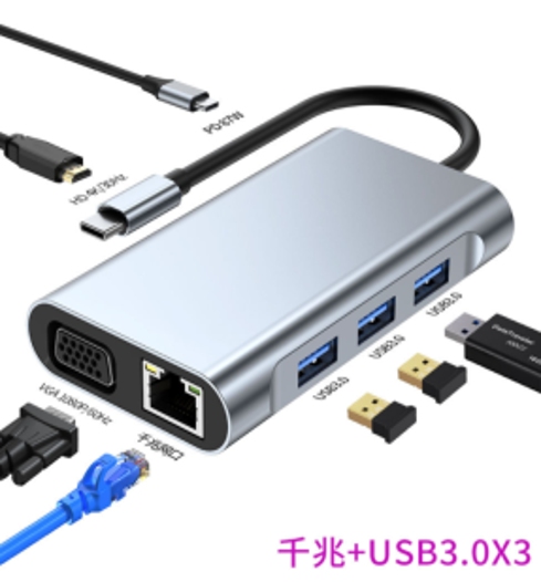 USB-C 7 in 1 Docking Station - Supergold Corporation Limited