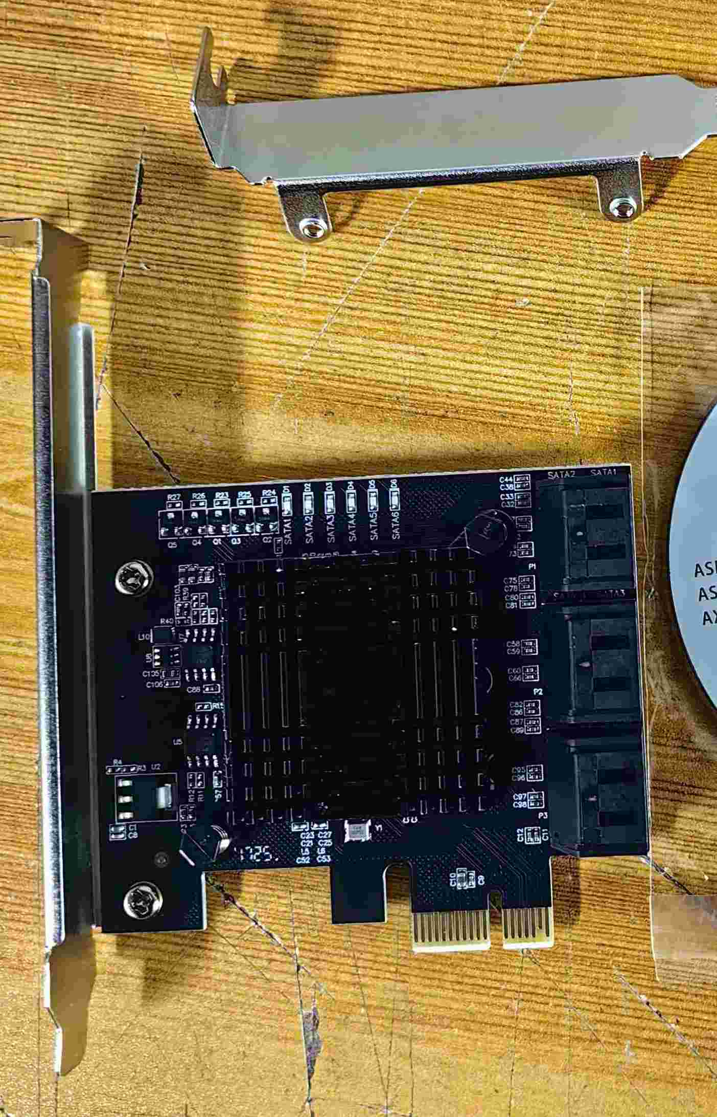 PCIe SATA III 6Gbps 6 Port Card - Supergold Corporation Limited