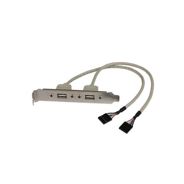 USB 2.0 Dual-Port-Standardhalterung