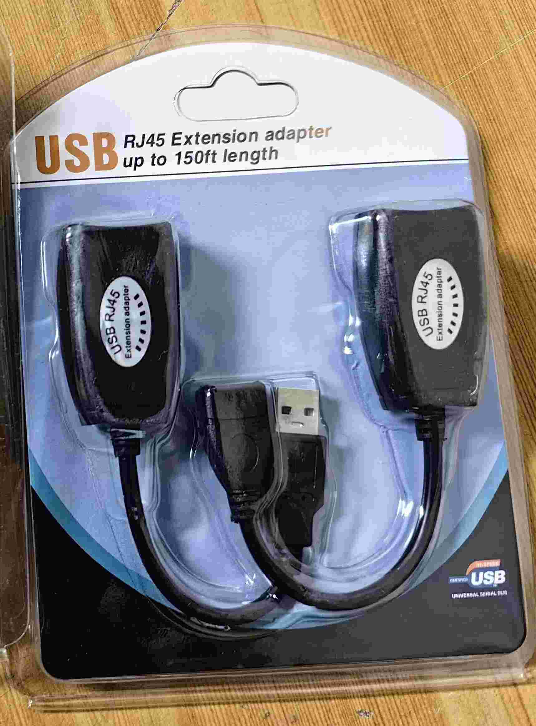 Adaptador de Extensión USB a RJ45