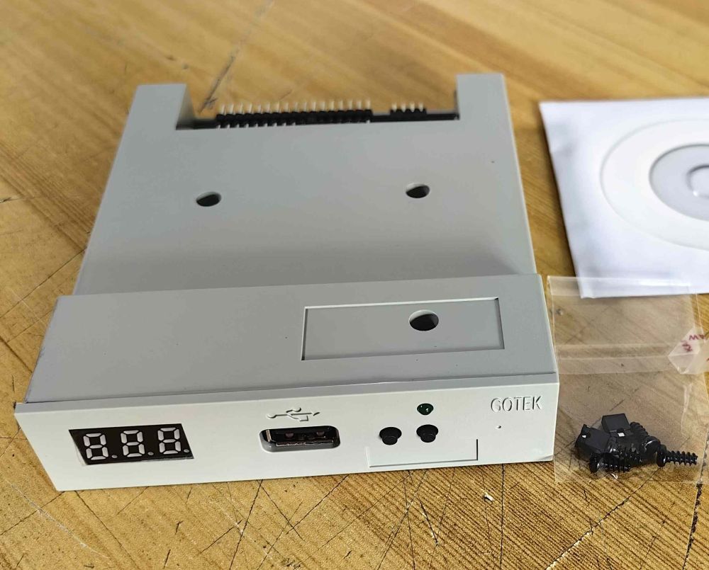 USBフロッピードライブエミュレータ 1.44MB