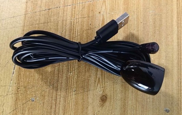 Cable de repetidor extensor de control remoto IR alimentado por USB