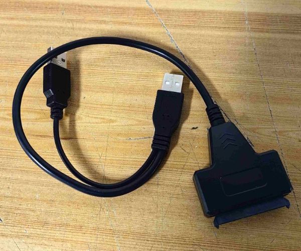 USB to SATA 어댑터 케이블
