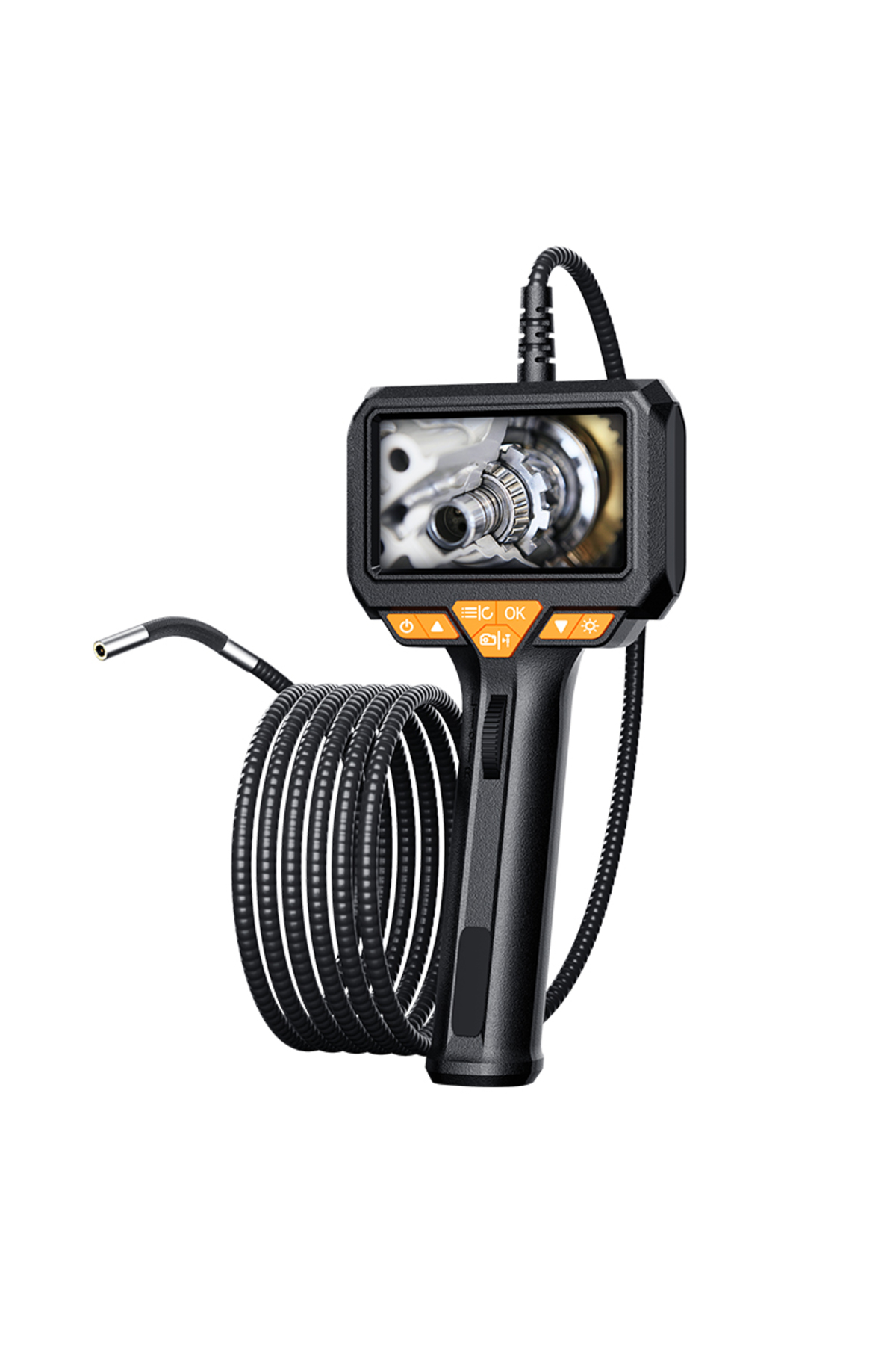 360-Degree Swivel Head Endoscope with 4.3-inch Screen - Supergold Corporation Limited