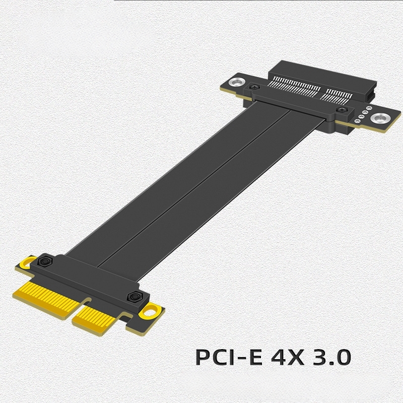 PCIe 3.0 X4 To X4 Riser Cable 20cm - Supergold Corporation Limited