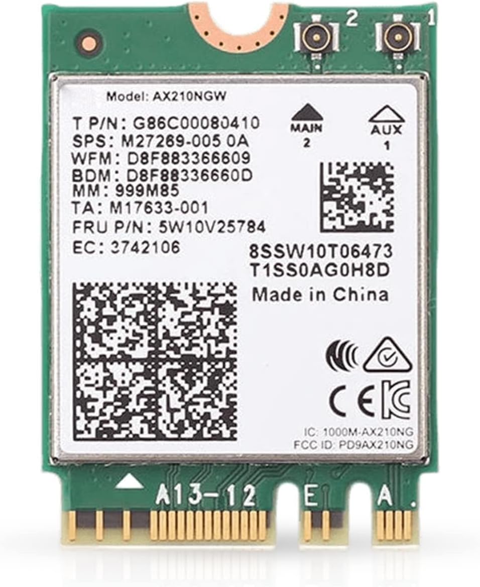 AX210NGW WiFi 6E Wireless Module - Supergold Corporation Limited